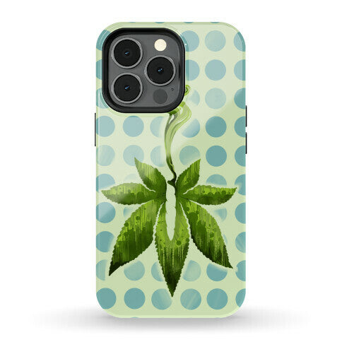 Green Leaf- Cannabis Phone Case